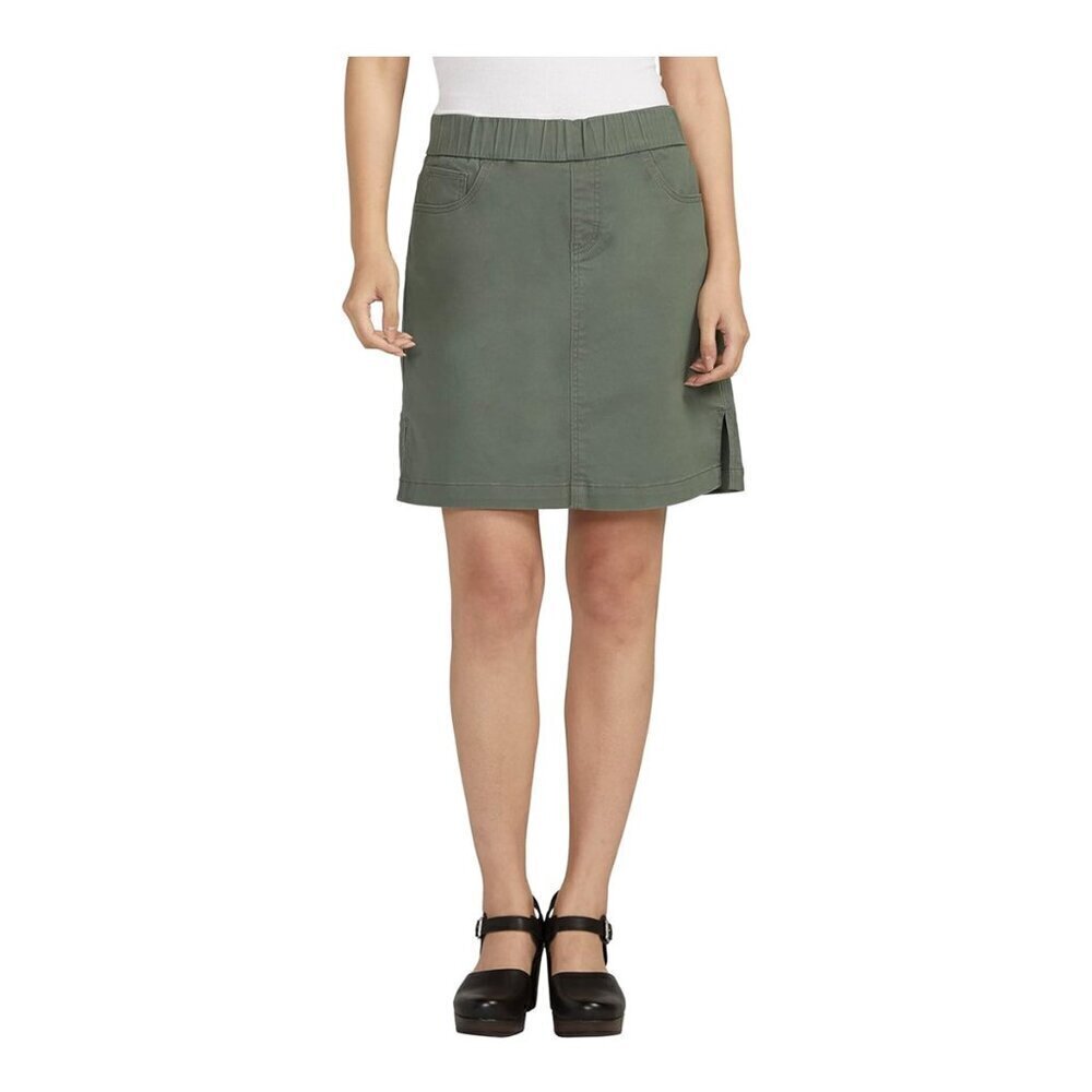 NWT JAG Jeans Women's On The Go Mid Rise Skort in Sage Green